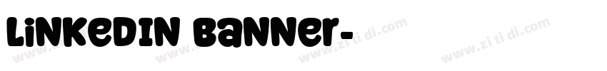 LinkedIn Banner字体转换